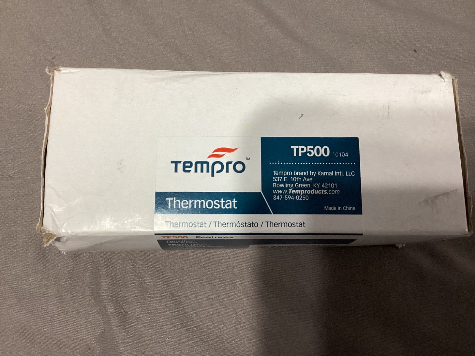 Tempro Line Voltage Thermostat TP500