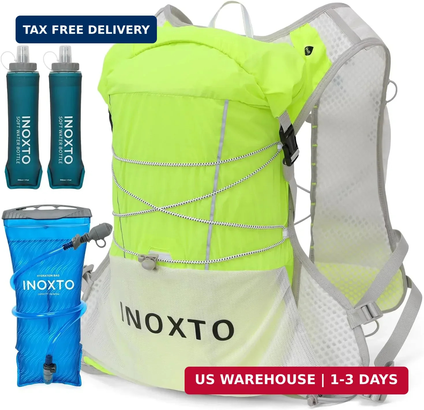 Running Vest Hydration Backpack, Lightweight Running Backpack Hydratio