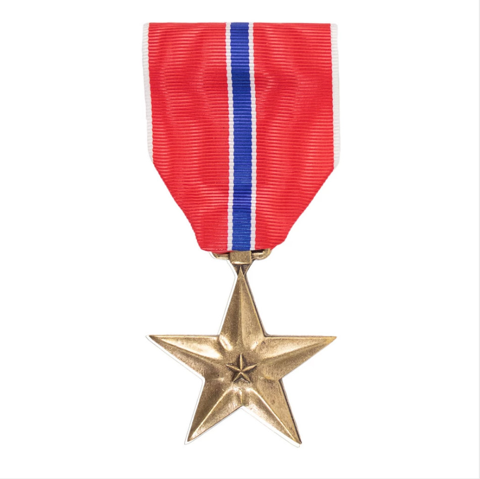 Genuine U.S. FULL SIZE MEDAL: BRONZE STAR