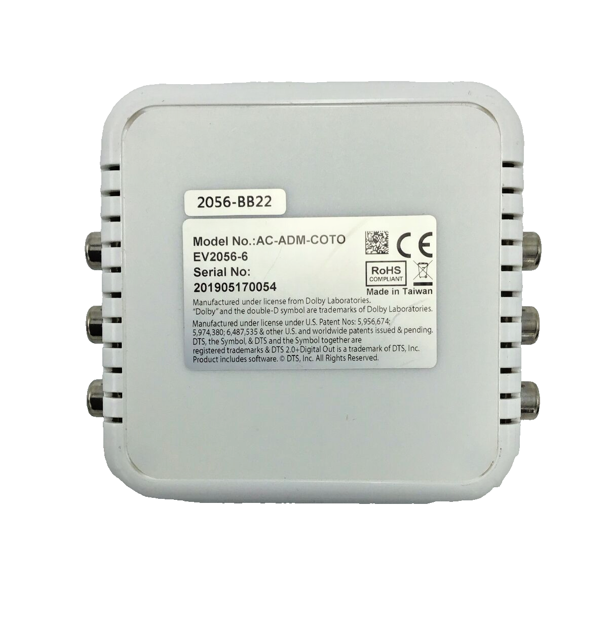 AV ProConnect AC-ADM-COTO Universal Digital / Analog Audio Decoder
