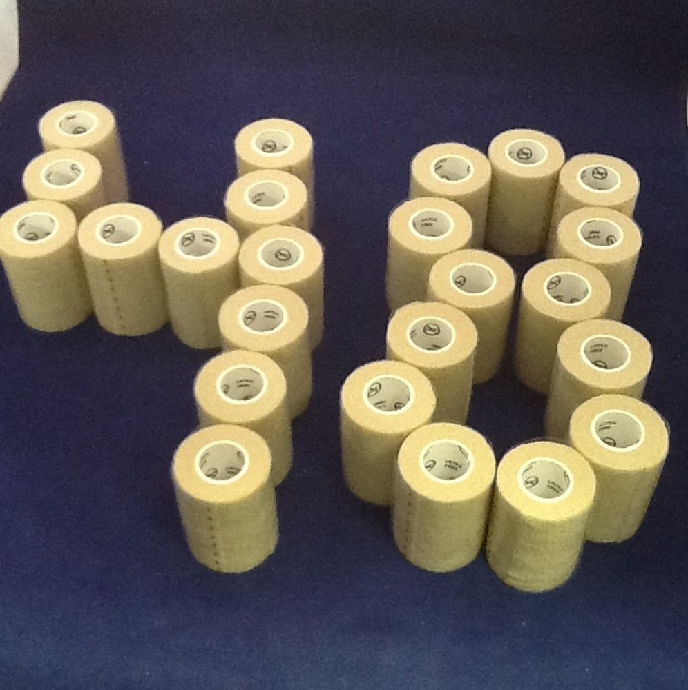48 Rolls 3"x5yds Tender Tape Elastic Wrap Sticks To Itself, Not To You!