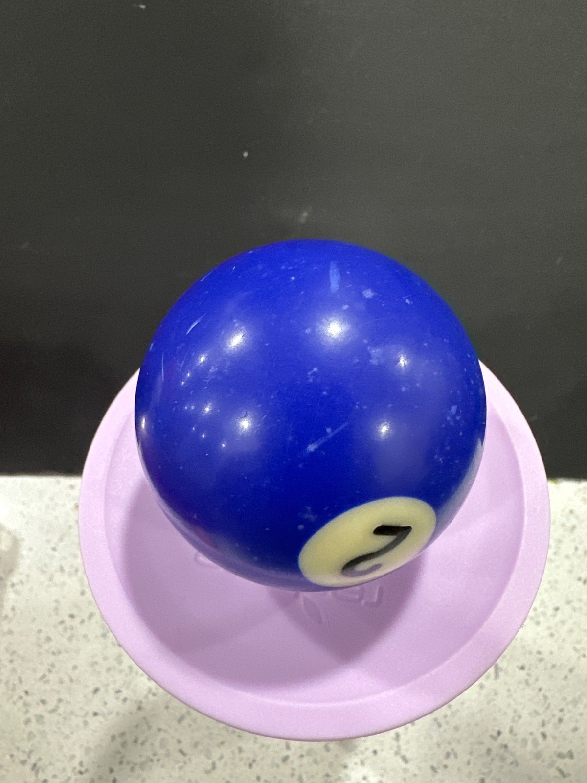 Replacement Billiard Pool Ball vintage blue 2