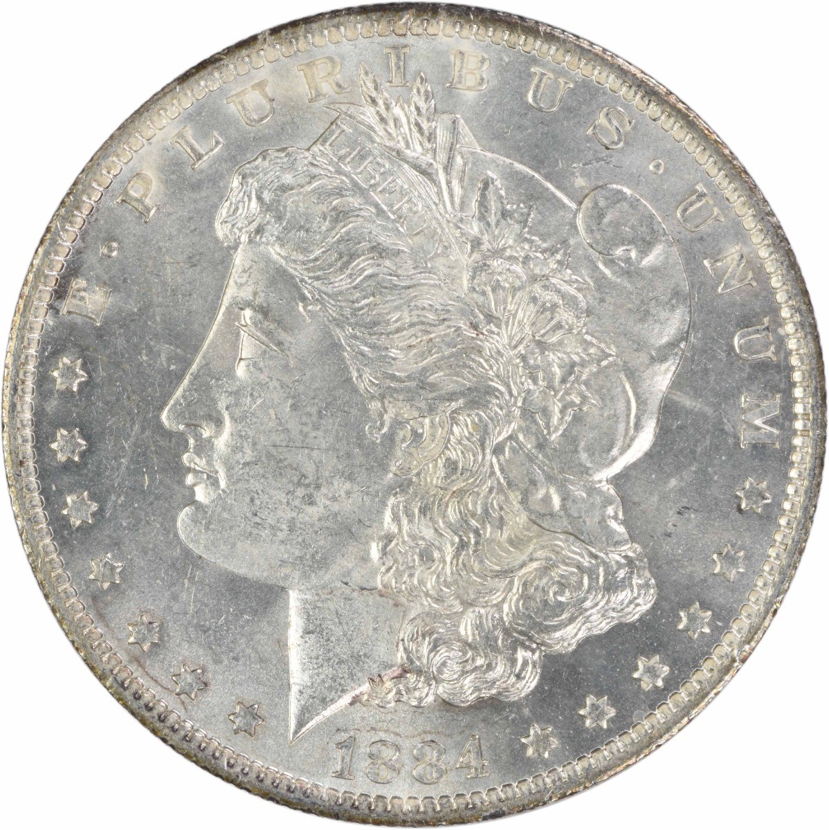 1884-O Morgan Silver Dollar Choice BU Uncertified #557