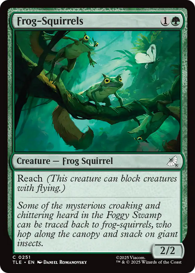 Frog-Squirrels Magic: The Gathering Avatar: The Last Airbender: 251