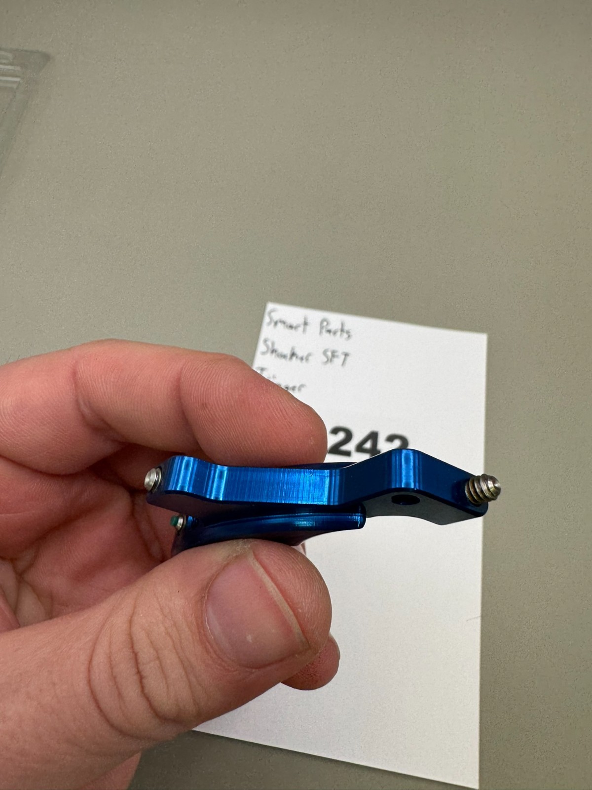 Smart Parts Shocker SFT Trigger-Satin Blue