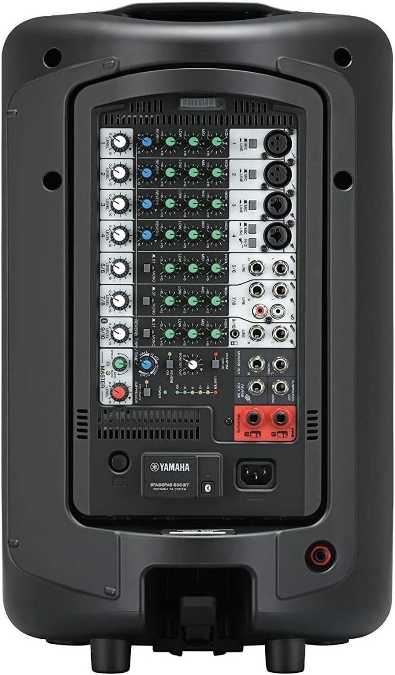 Yamaha Portable PA System with Bluetooth Stagepas 600BT