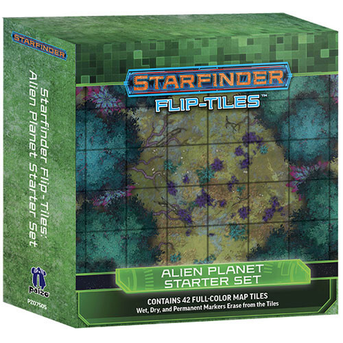 Starfinder (RPG) Flip-Tiles : Alien Planet Starter Set