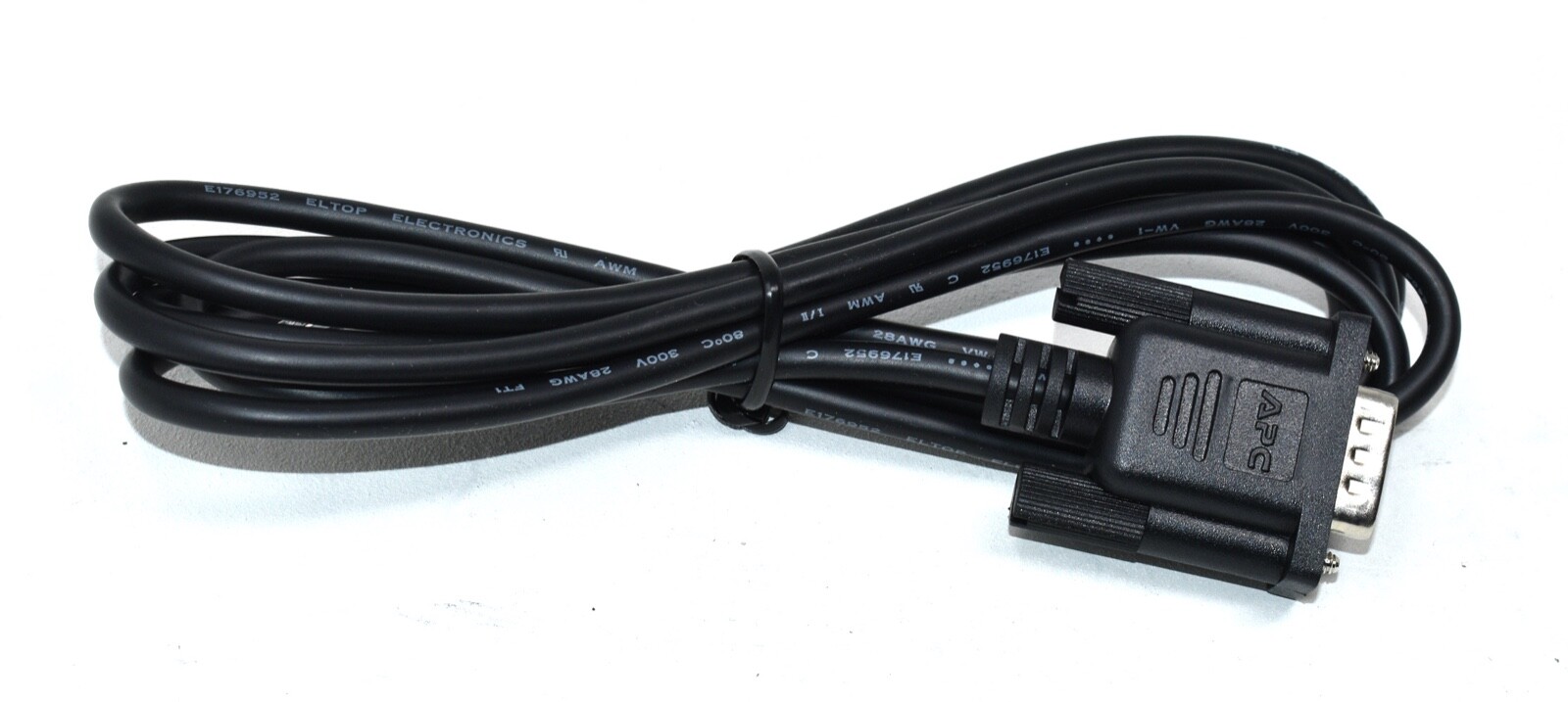 APC Molded DB9 Male To RJ11 6P6C |  Telephone Jack Plug Adapter Cable 6 FT New