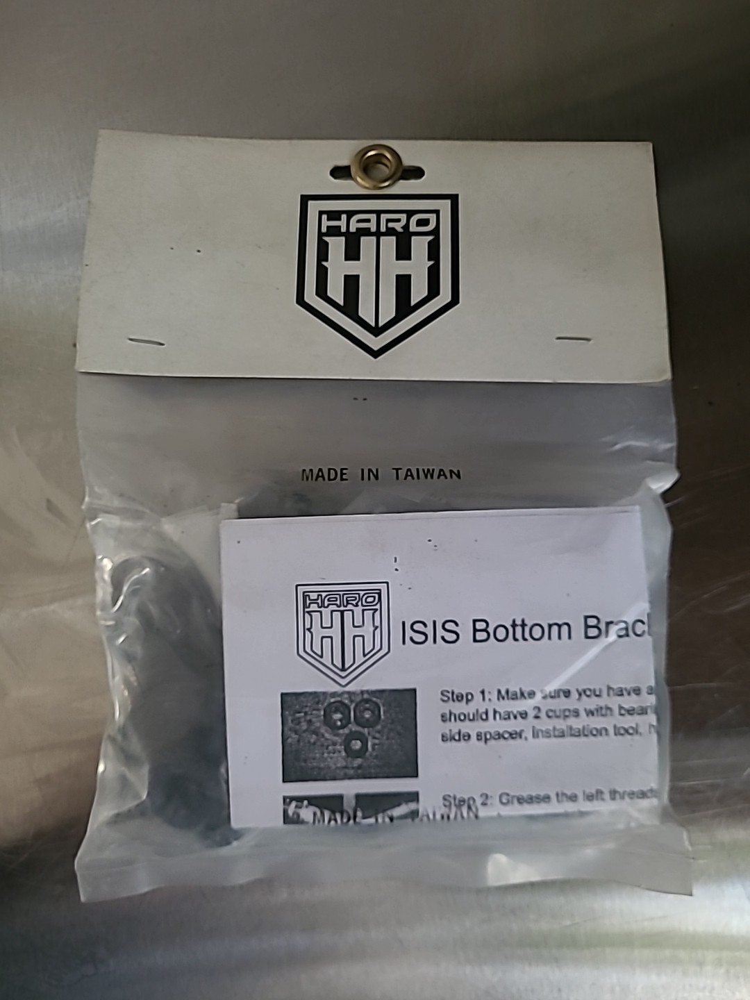Haro BMX Sealed 19mm ISIS Bottom Bracket With Removal Tool NOS