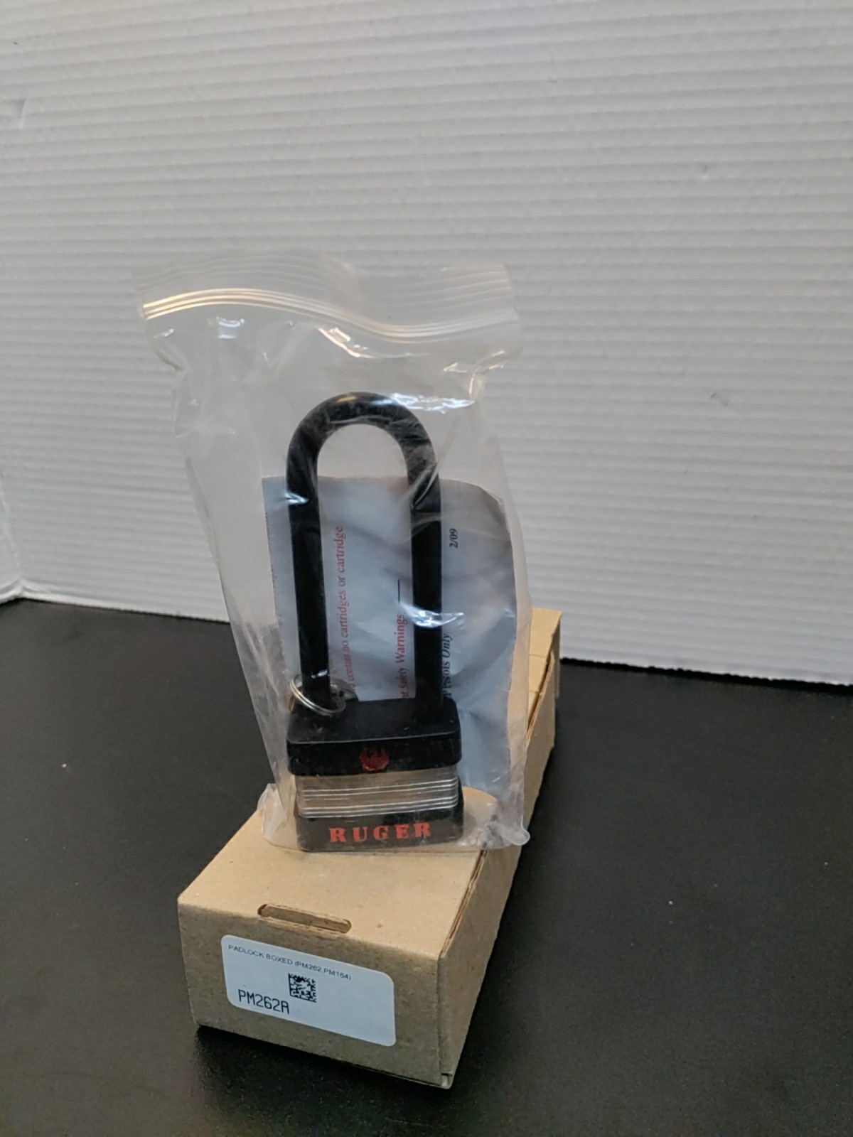 NEW Ruger Gun Lock with 2 keys Padlock Type Model 5035A - Lock And Keys Only