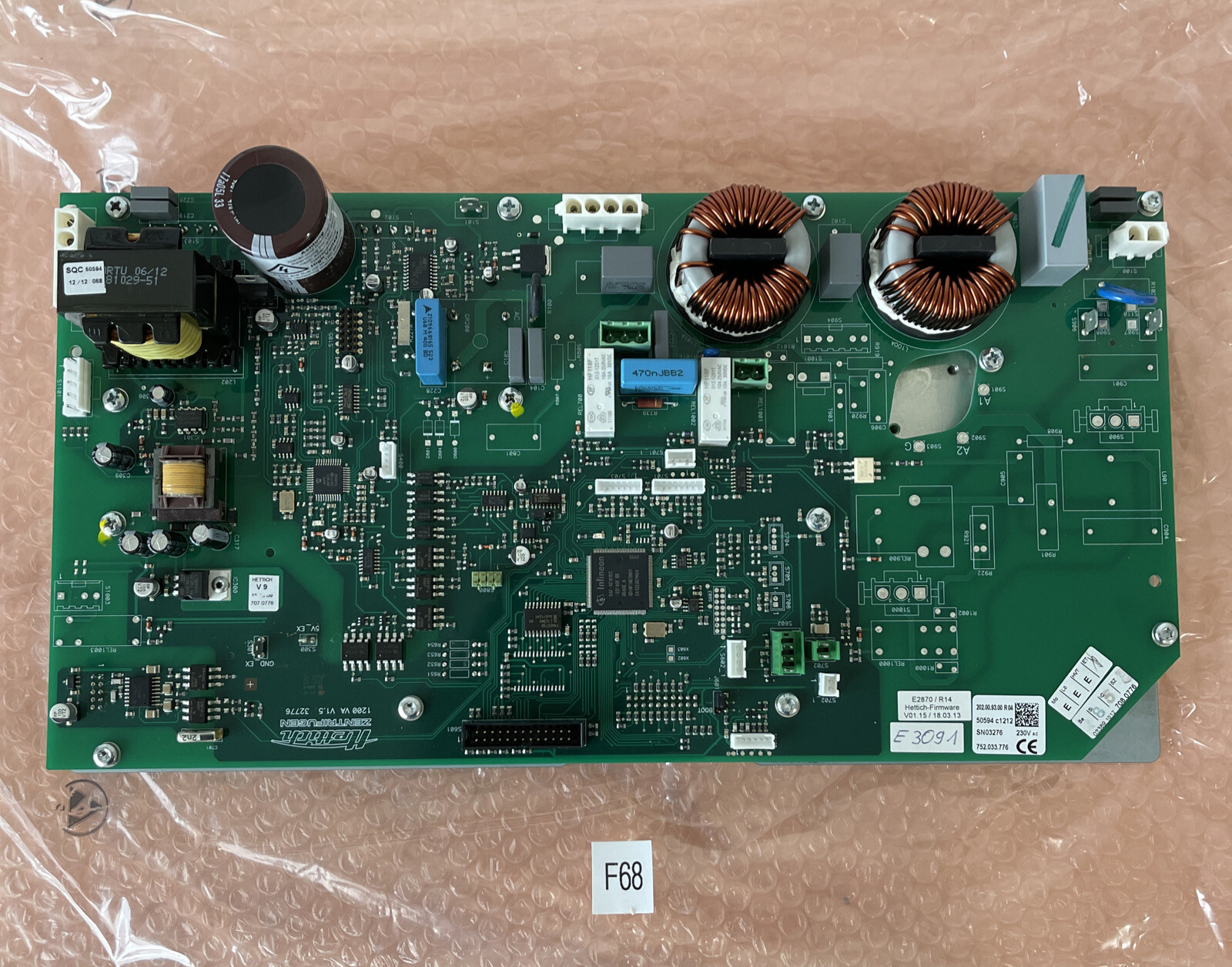 NEW NO BOX- Staubli Main Circuit Board For M220 Robot 202.00.93.00 R04 230VAC