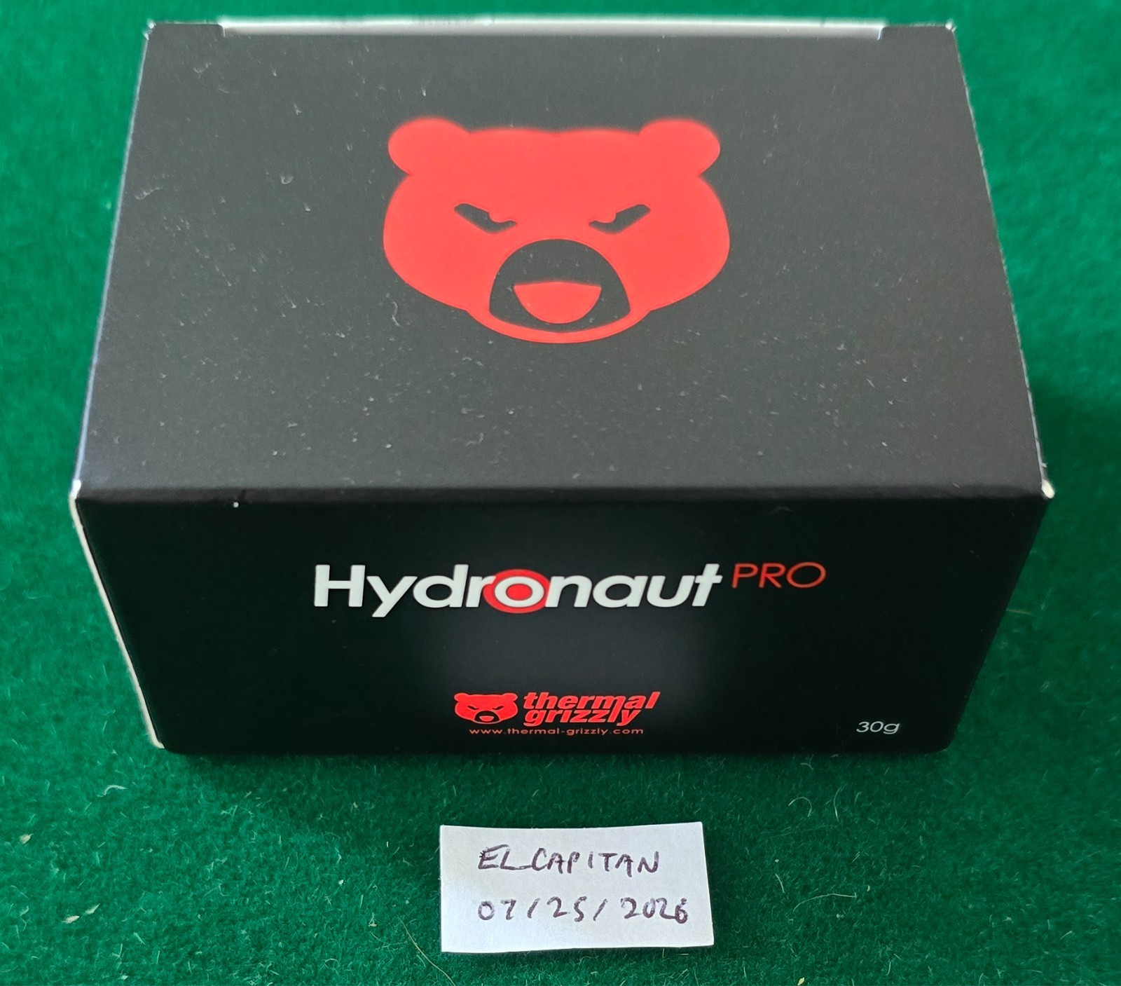 Thermal Grizzly Hydronaut Pro Thermal Paste CPU/GPU (30g) TG-HP-030-R