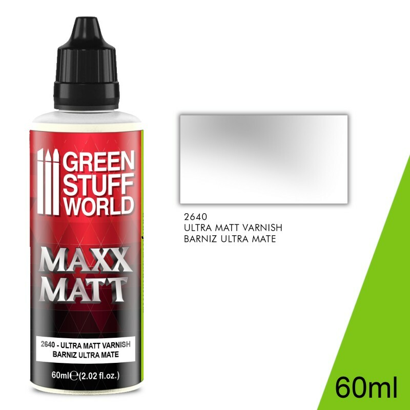 Maxx Matt Varnish 60ml- Ultramate- modelling primer wargamer