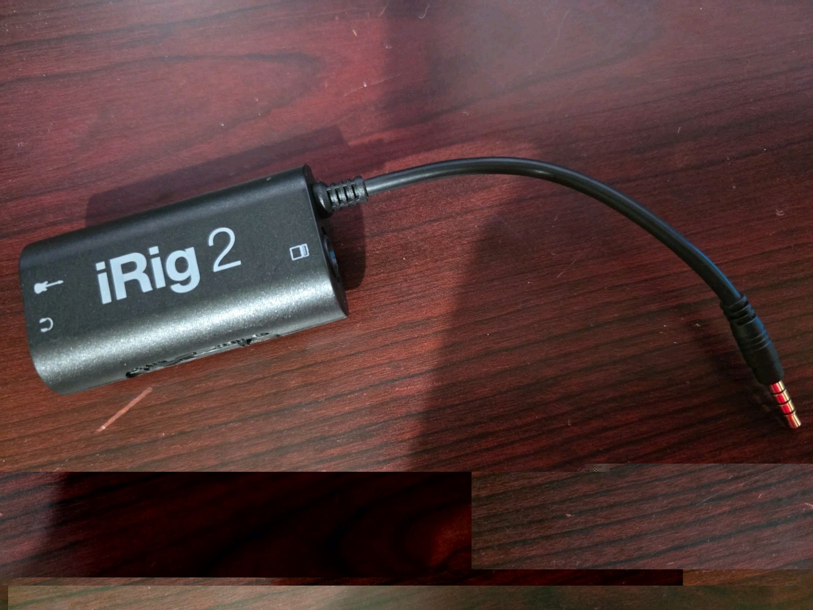 IK Multimedia iRig 2 Portable Guitar Audio Interface for iPhone/iPad