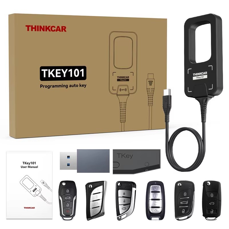 THINKCAR TKEY101 Car kёy Programmer Remote Maker for MUCAR 892BT/THINKSCAN 689BT