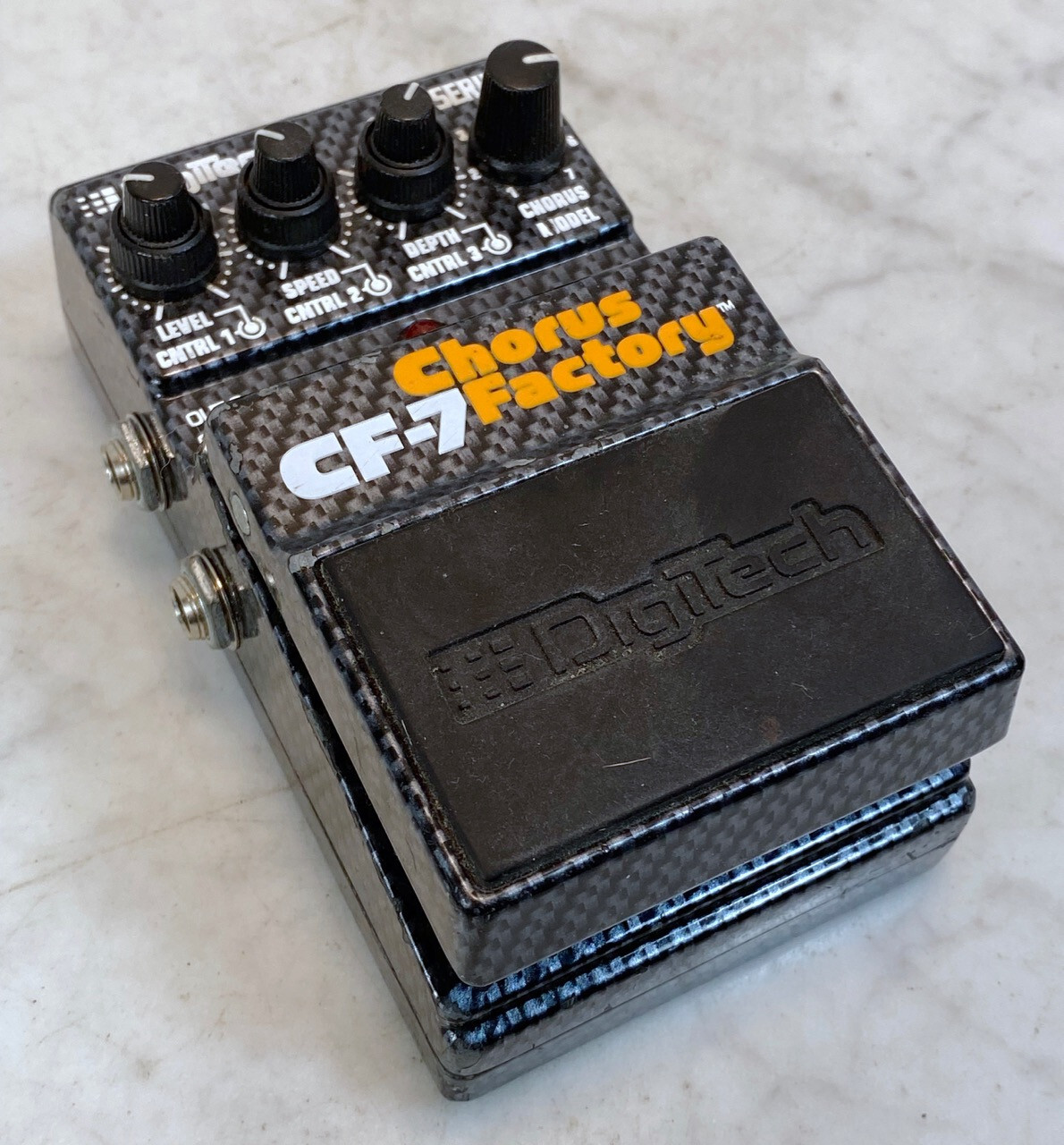 DIGITECH Chorus Factory CF-7 Guitar Effects Pedal. X-Series. Works Great