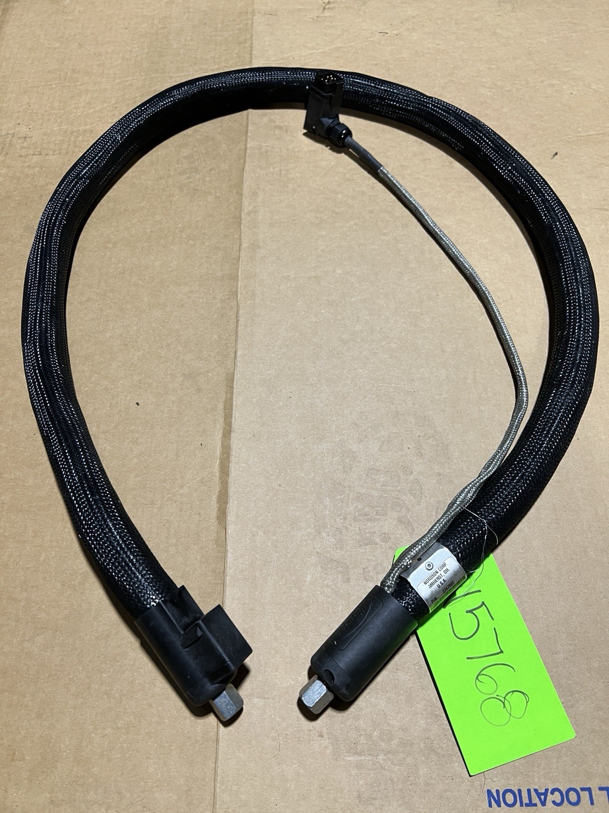 Nordson 6ft Hose PN274792C Hot Melt Adhesive Hose.old glue  Flushed clean