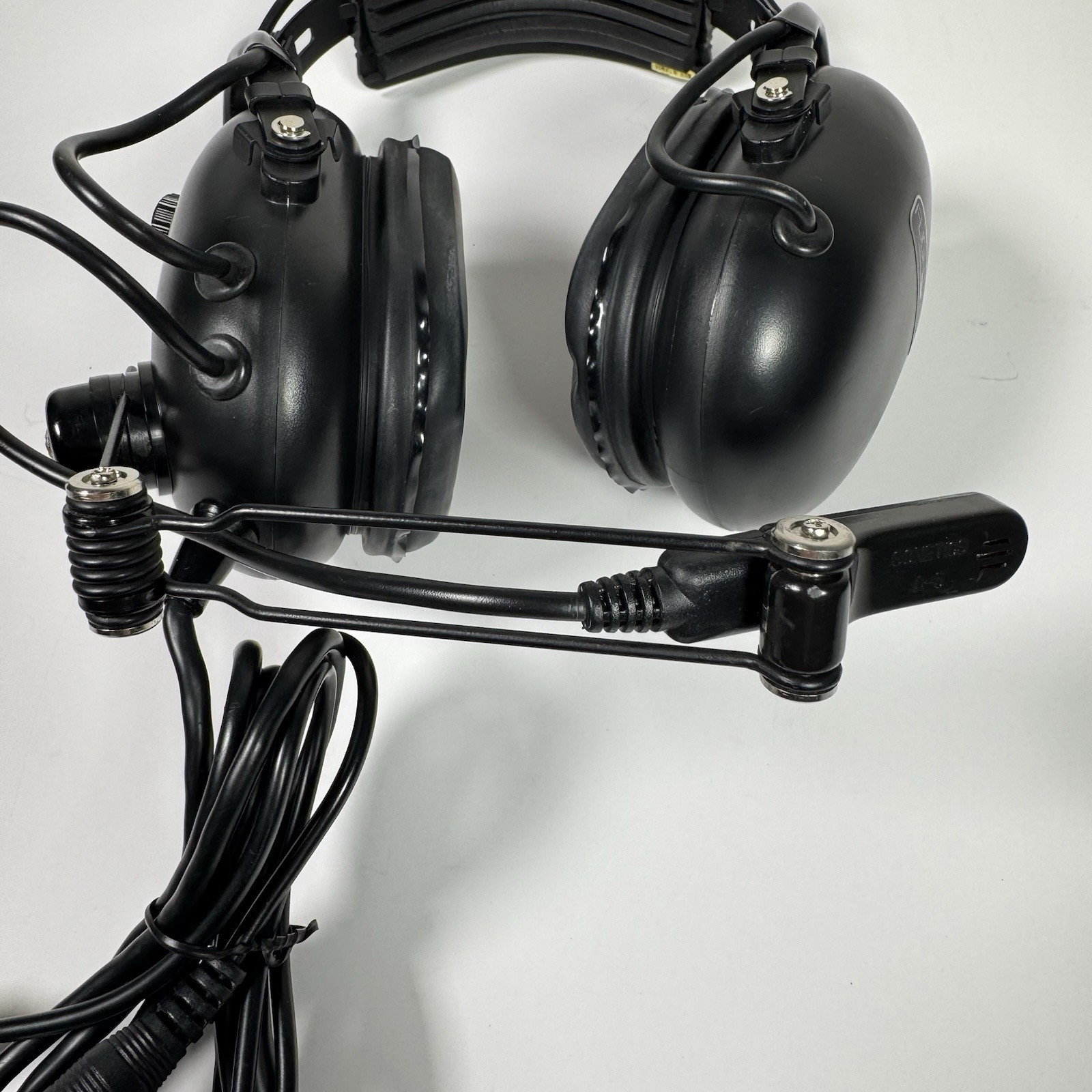 Flightcom Aviation Headset Dual Plug GA Pilot W/ Mic Sonetics A-5