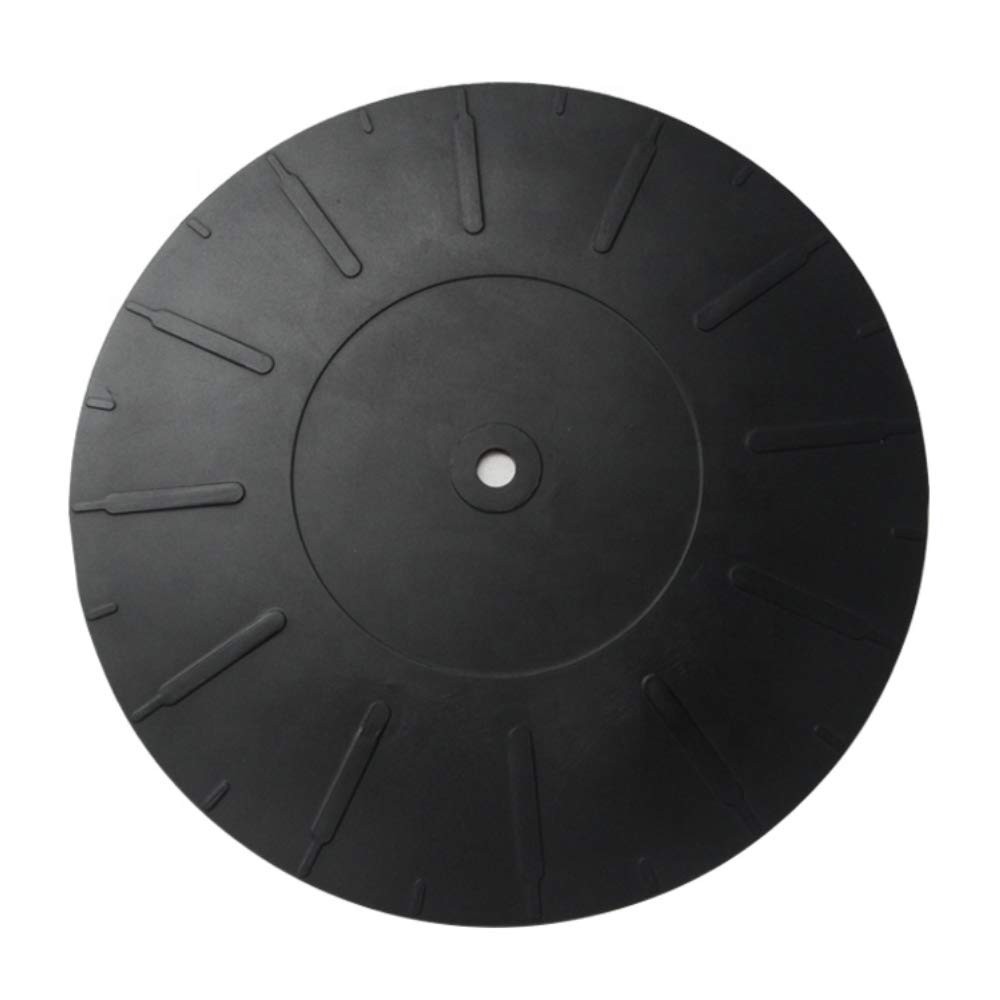 7 Inch Turntable Platter Mat Silicone Slipmat for Vinyl Player