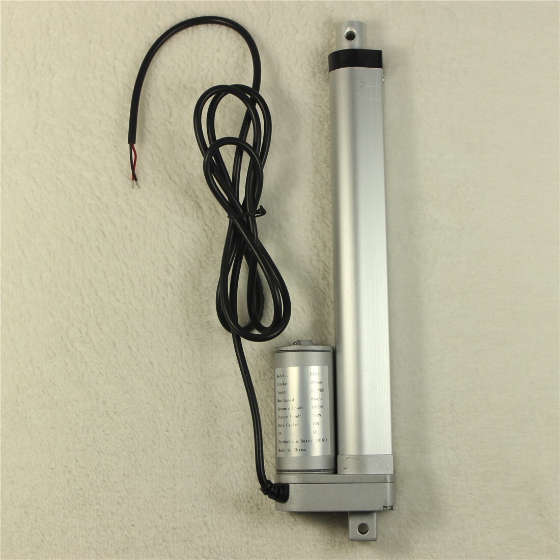 225lb  Max Lift Output 12V DC New Heavy Duty Lineaer Actuator 8 Inch Stroke