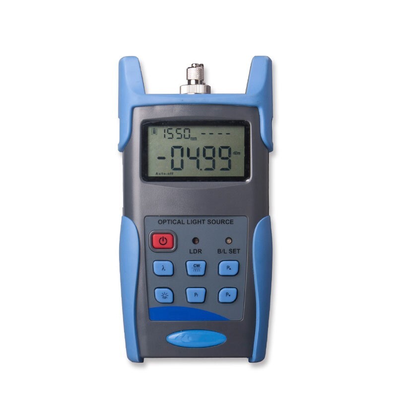 Handheld Optic Light Source SM/MM Optical Fiber 1310/1550nm Ftth Light Source