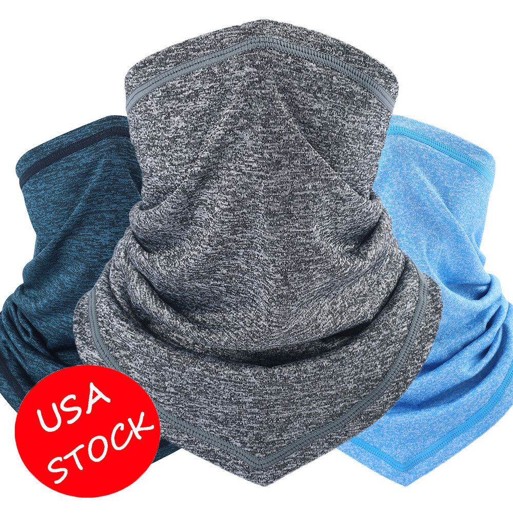 Outdoor Windproof Balaclava Neck Gaiter Face Cover Bandana UV Sun Proof Scarf