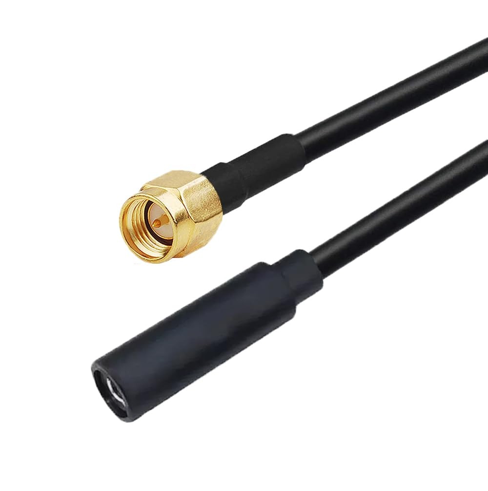 supmory SMA Male 3.5mm Female Adapter Radio 5 feet, male Female-5ft