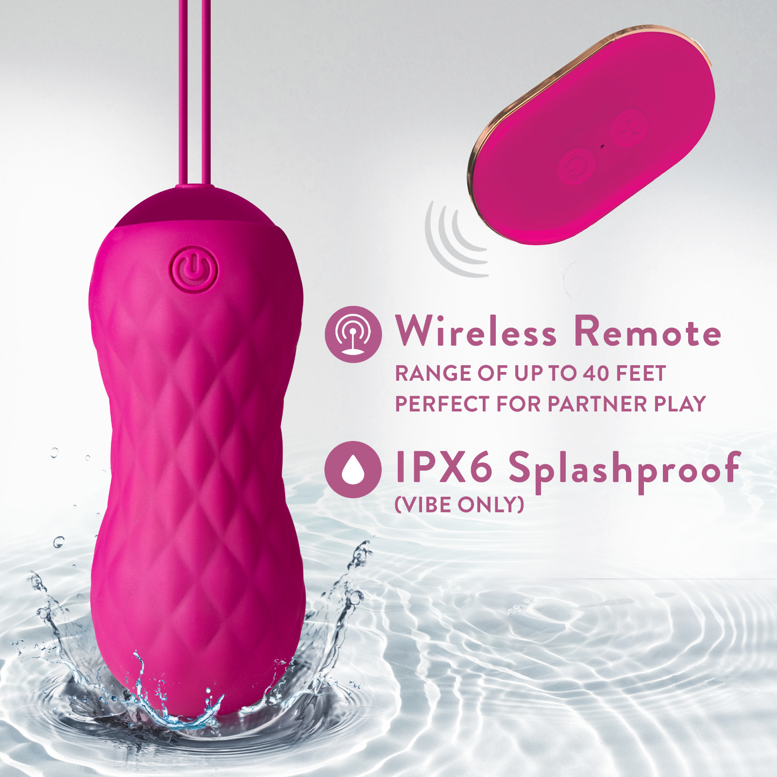 Eden Remote Controlled 7 Modes Gyrating & Vibrating Adult Kegel Sex Toy