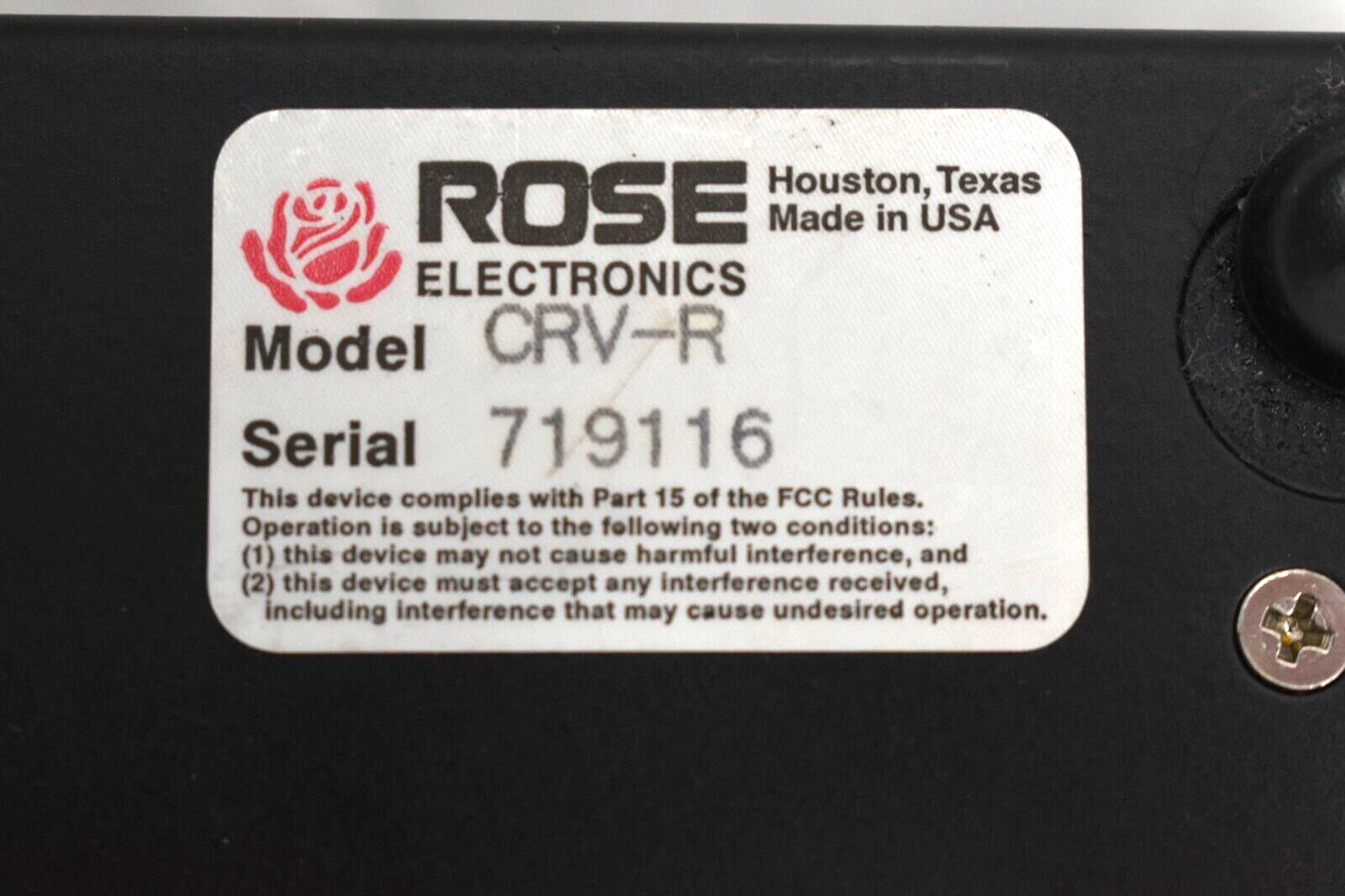 Rose Electronics Crystal View CRV-R Twisted Pair KVM Extender