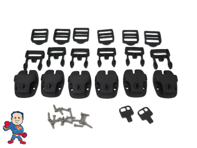(6) Nexus Spa Hot Tub Cover Broken Latch Repair Kit Clip Lock Loc How To Video