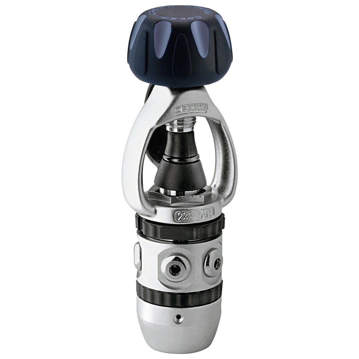 Cressi AC2 - XS Compact Piston Regulator - Gray