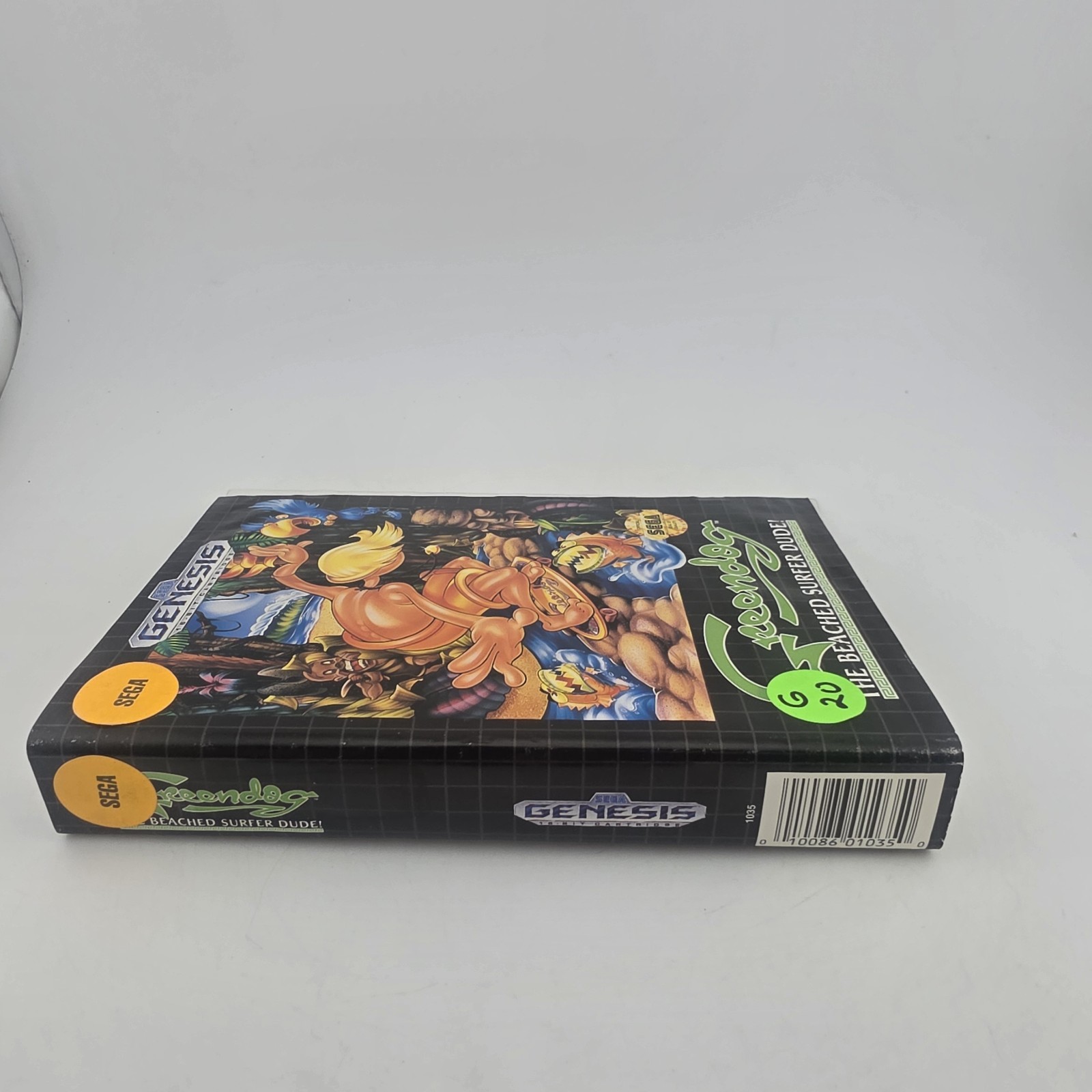 Greendog: The Beached Surfer Dude! - BOX ONLY - Authentic (No Game)