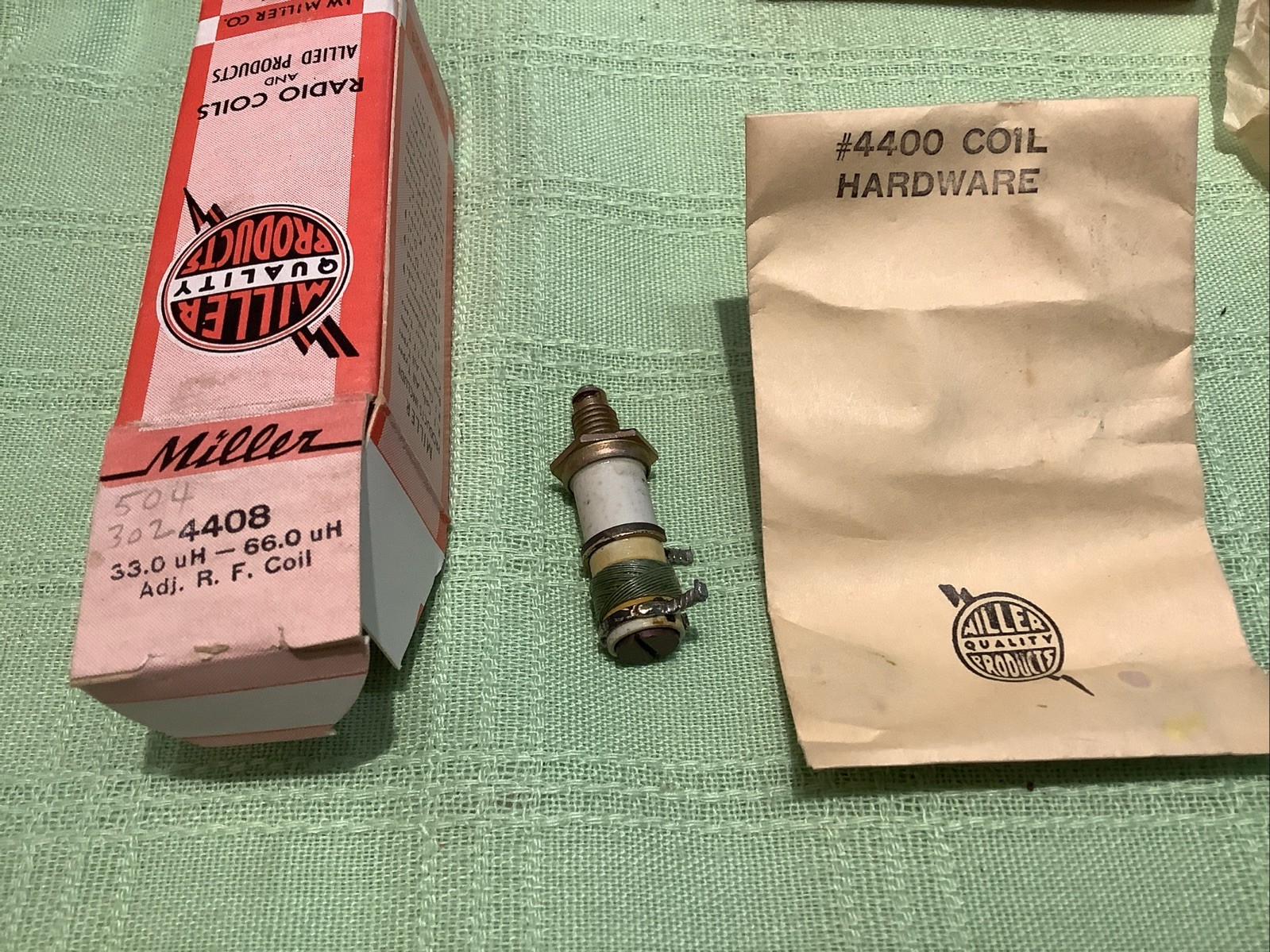Miller 4408 Standard Size Adjustable RF Choke 33-66uH