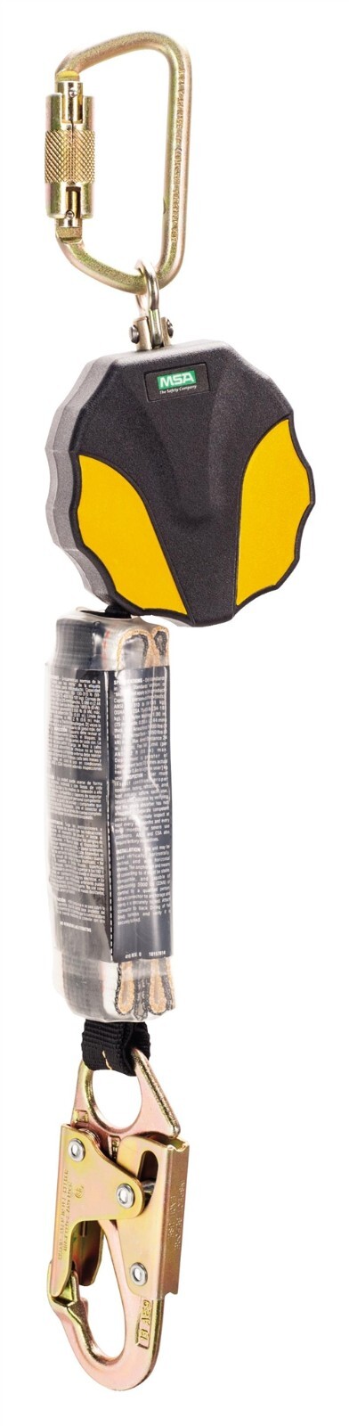 6'  Workman Mini Body Guard Single Leg ANSI Steel Snap Hook/Carabiner Personal F