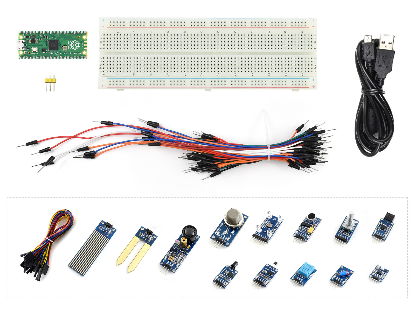 Raspberry Pi Pico development board RP2040 dual-core processor comes with kits