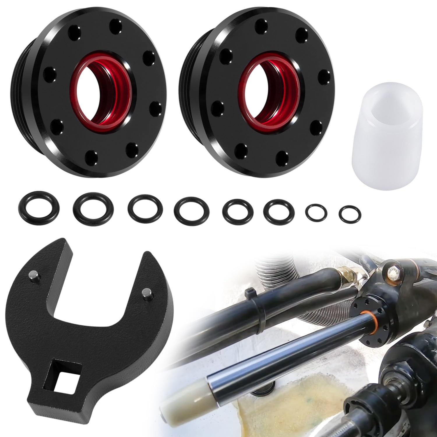 HS5157/HS5167 Seal Kit For SeaStar Hydraulic Steering Cylinder Seal Kit with ...