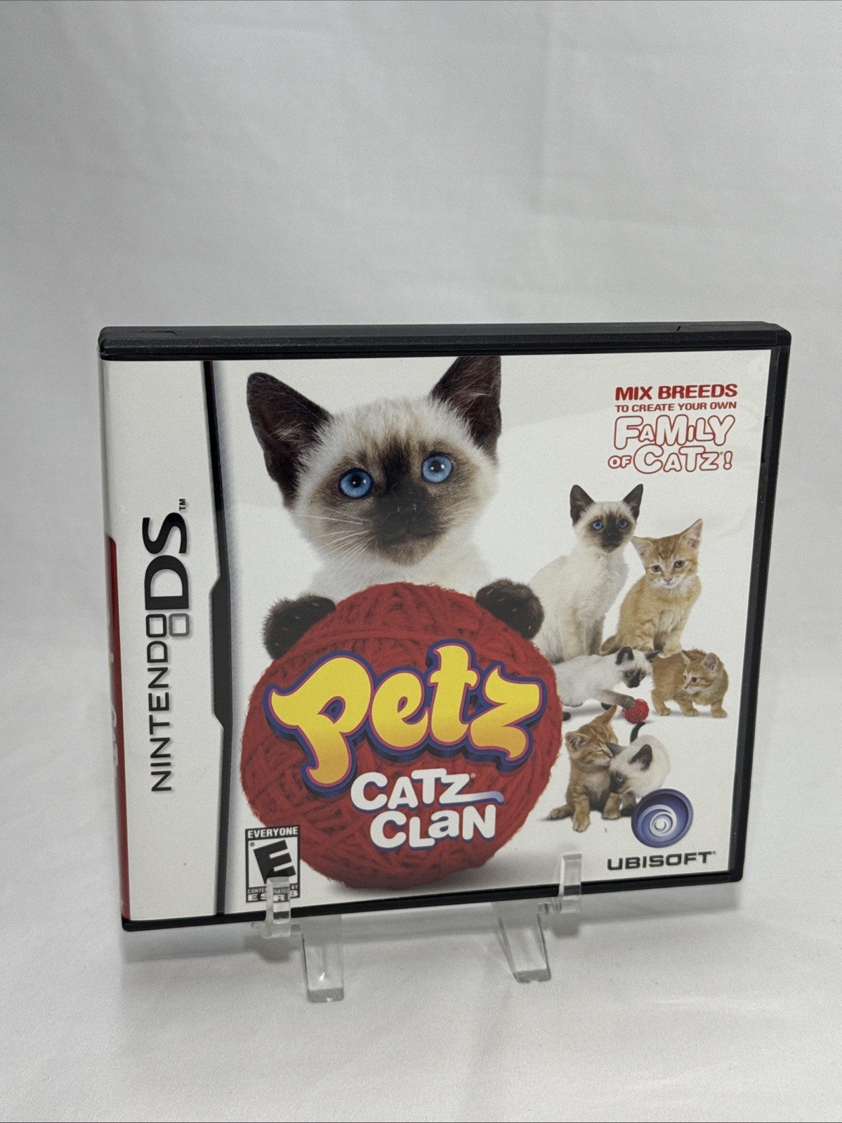 2008 Petz Catz Clan Family Of Catz! Nintendo DS CASE Only