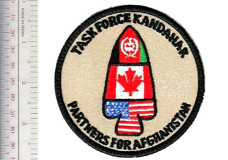 Canada & US Army Afghanistan Special Forces Joint Task Force Kandahar NO TARIFF
