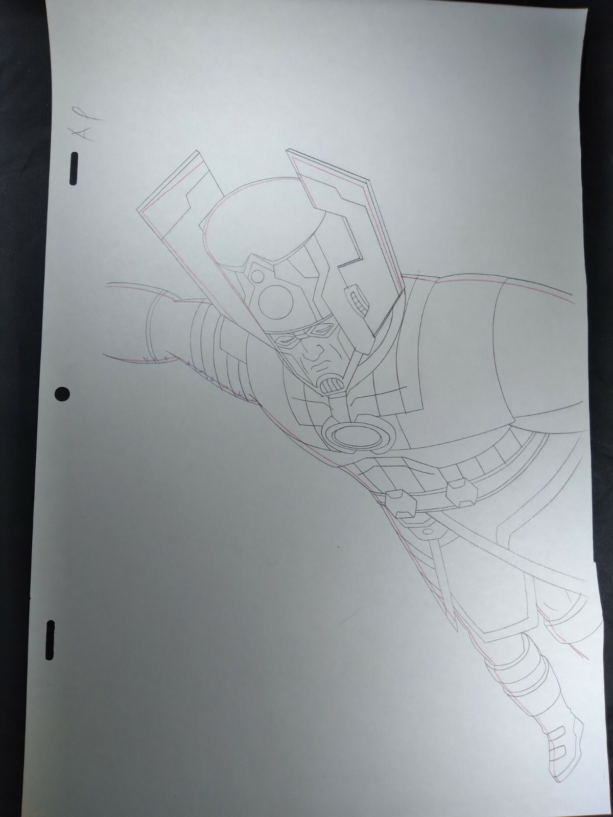 Marvel animation cels Production Art Marvel Comics AVENGERS ASSEMBLE GALACTUS