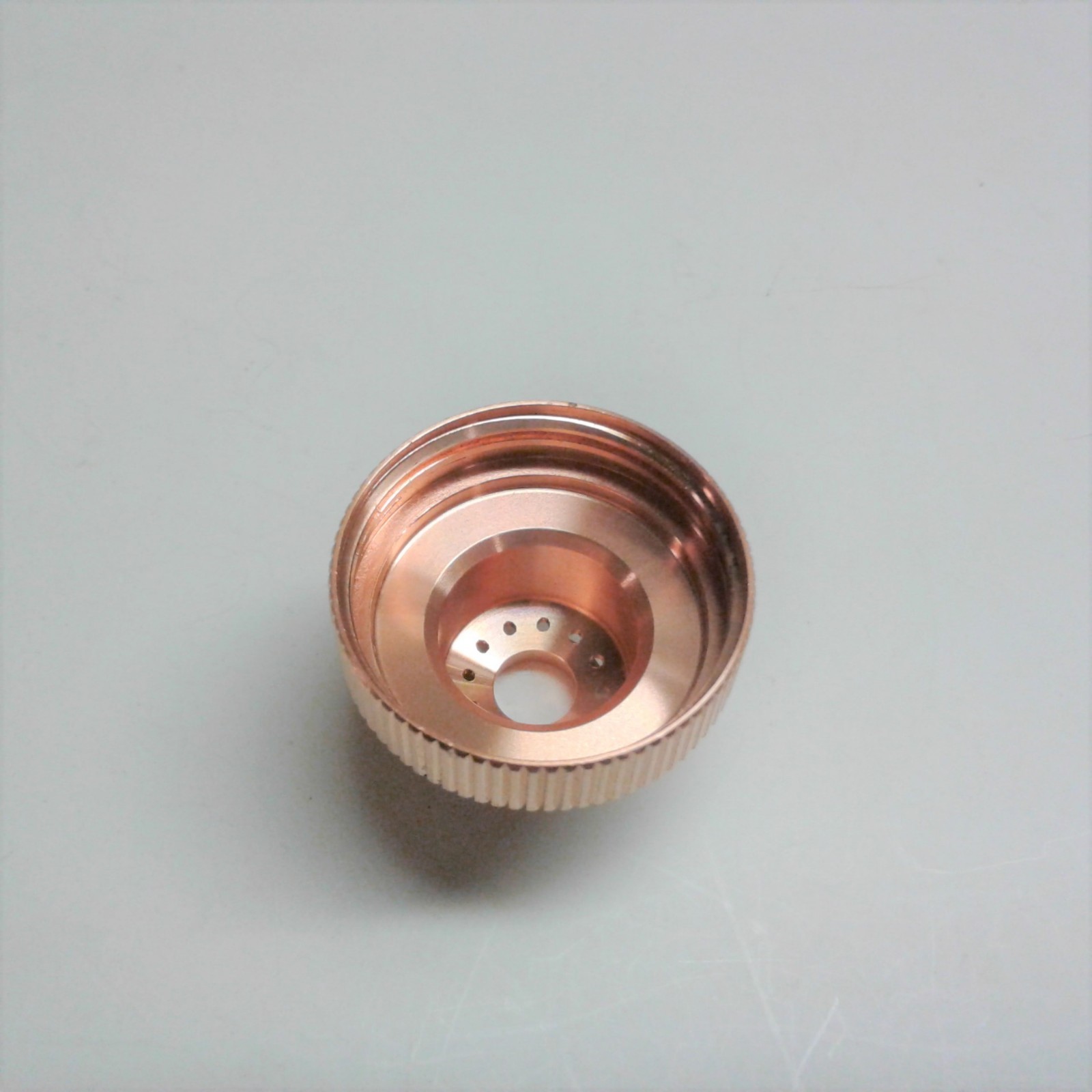 TECMO PLASMA CUTTER RETAINING CUP CNC SHIELD FOR IPT, PT, PTM 80 TORCH "READ"
