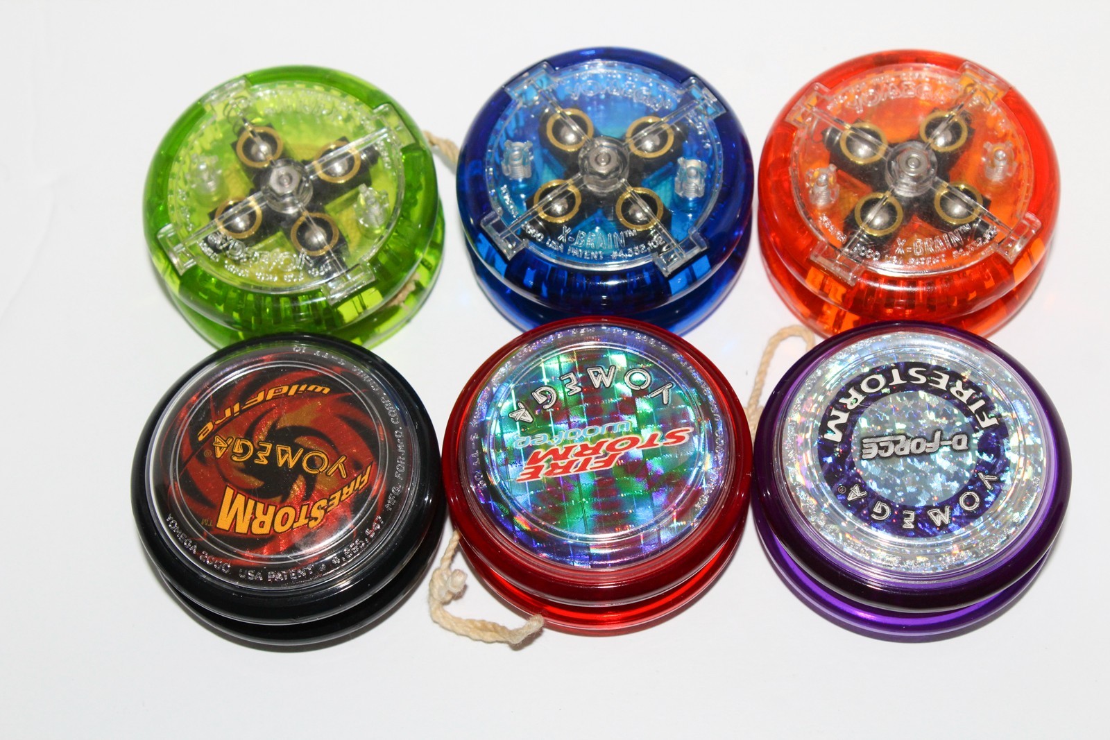 McDonald's Yomega Yo-Yo's Complete Set Vintage