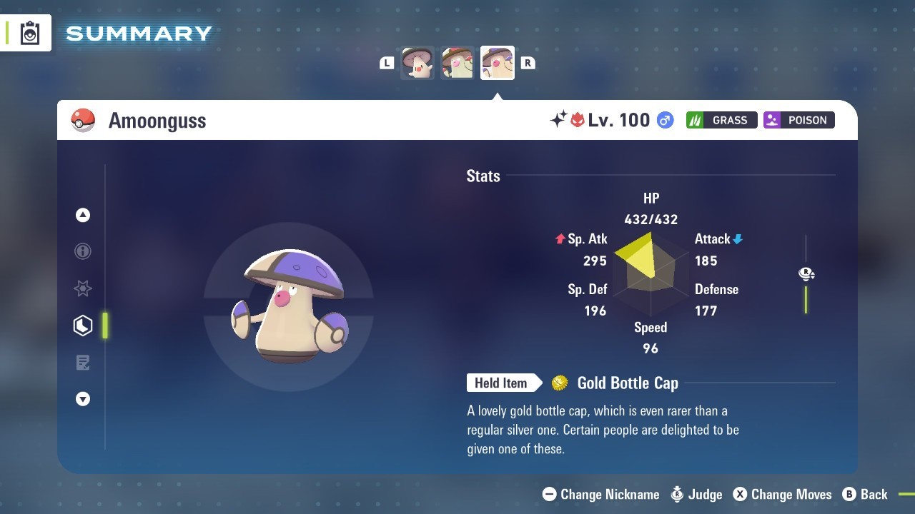 Pokémon Legends: Z-A Shiny Foongus 6iv ✨Max EV✨ ALPHA