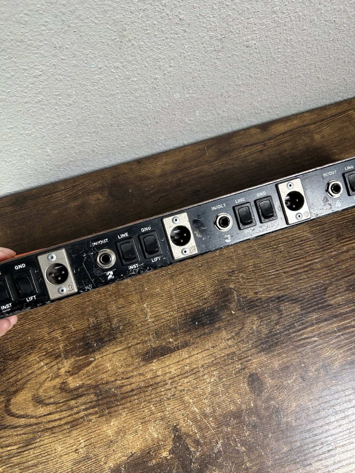 Pro Co DB-4 rackmount direct box For Interfacing Instrument/Midi Systems