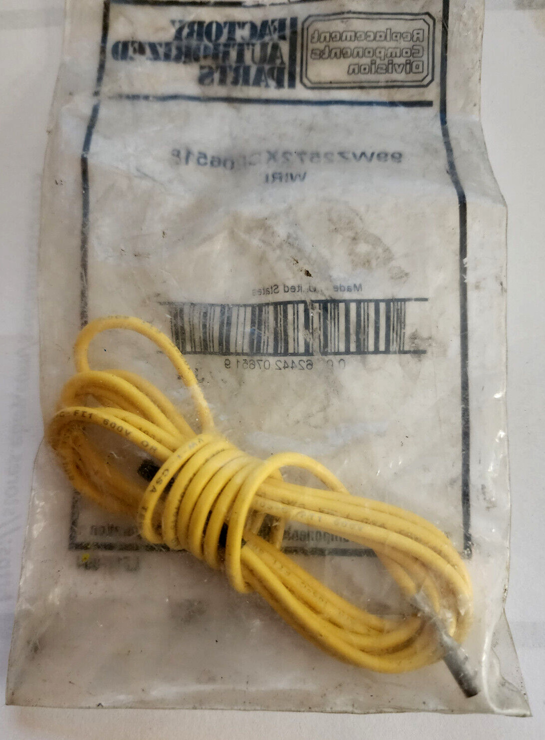 CARRIER BRYANT 99WZ2572XC206518 SENSOR WIRE