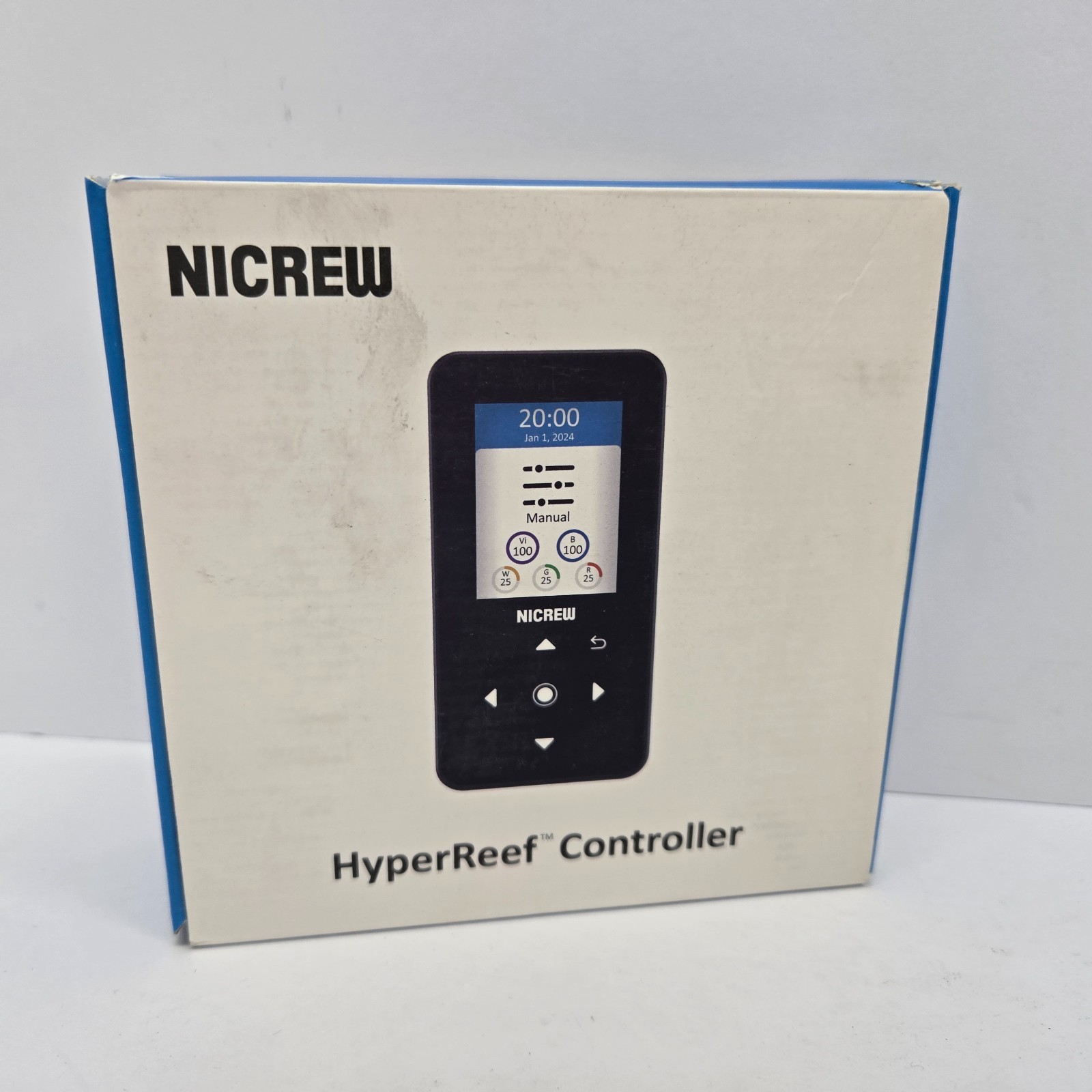NICREW HyperReef Gen 2 Controller, 5 Channels Adjustable, Touch Button Contro...