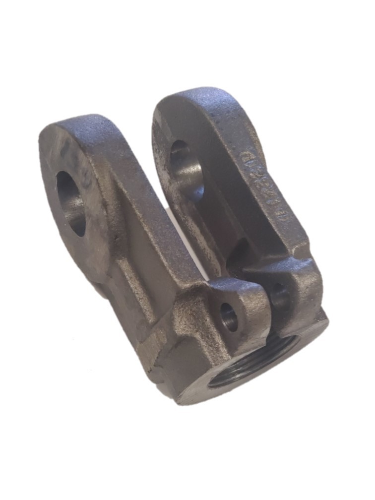 Hydraulic Cylinder Clevis Rod Yoke End 1-1/4" Threaded Rod x 1" Pin Hole 1D10035