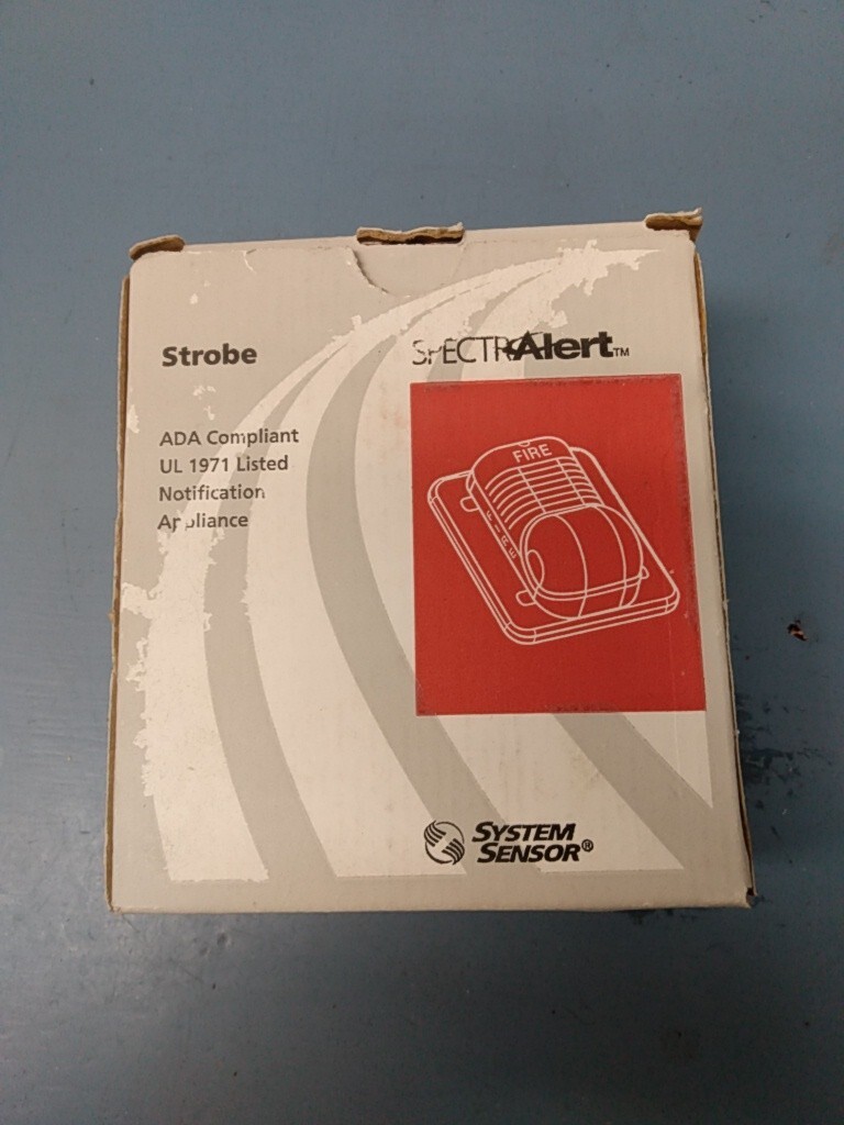 System Sensor s2430 Red Wall Mount Strobe