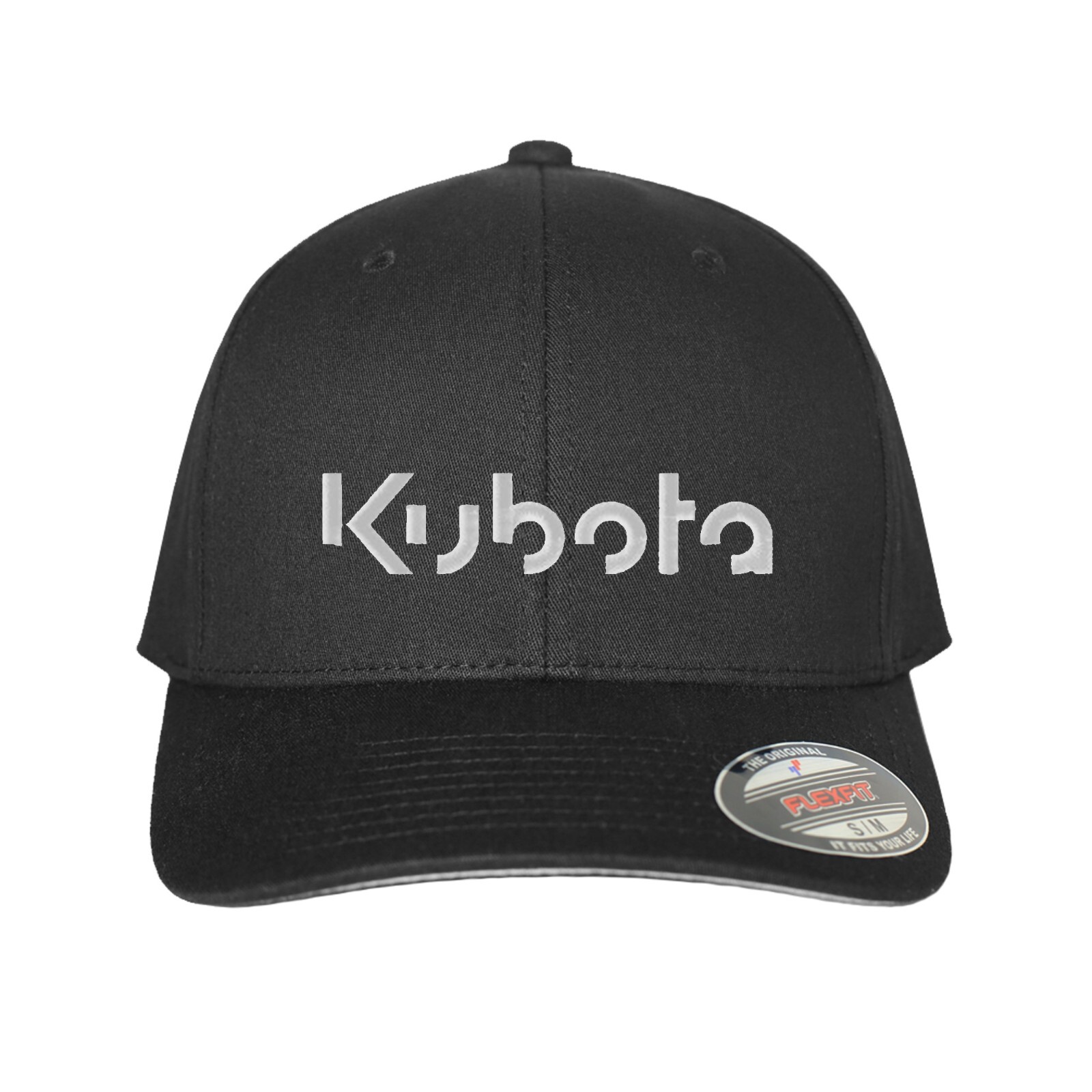 KUBOTA Tractor Flexfit Hat Heavy Duty Equipment Dad's Bday Gift for Him Cap
