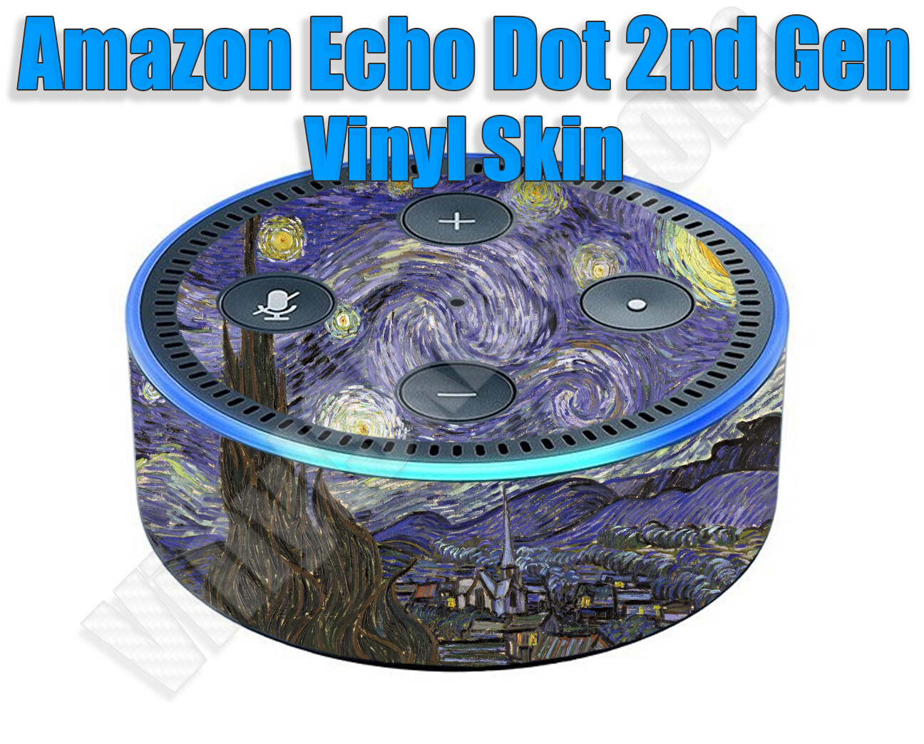Any 1 Vinyl Decal / Skin for Amazon Echo Dot (2nd Gen) - Buy 1 Get 1 Free!