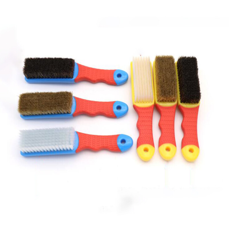 Hand Brush Bristle/Nano Beushes Removing Rust Cleaning Plastic / Silicone Handle